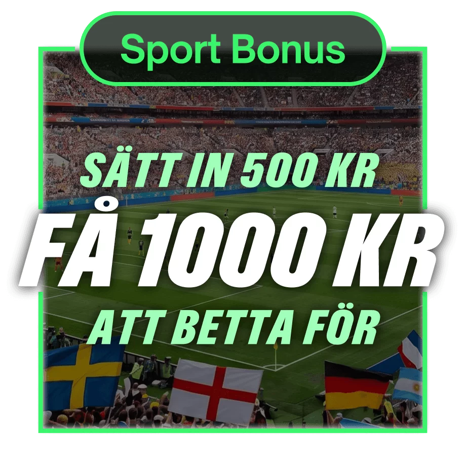 ComeOn välkomstbonus sportkampanj